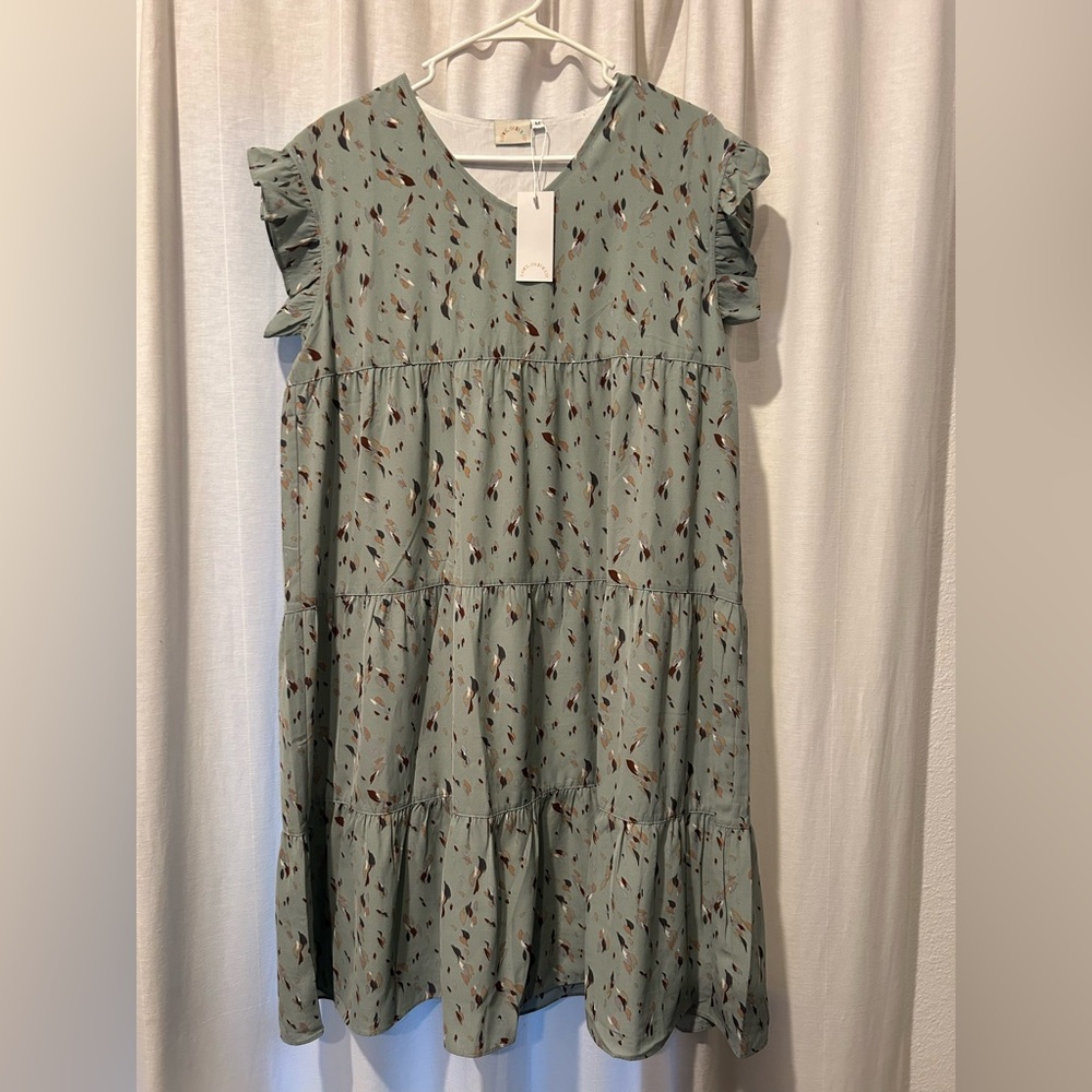 Stylish Love Olive co Green women Dress